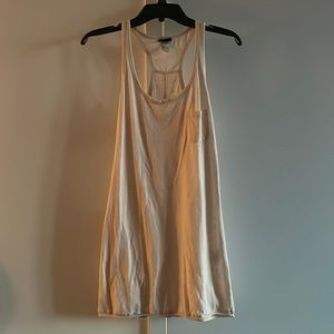 Light pink long cami